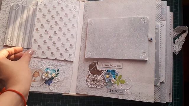 Альбом для малыша. Скрапбукинг. Обзор. Ручная работа. смотреть онлайн