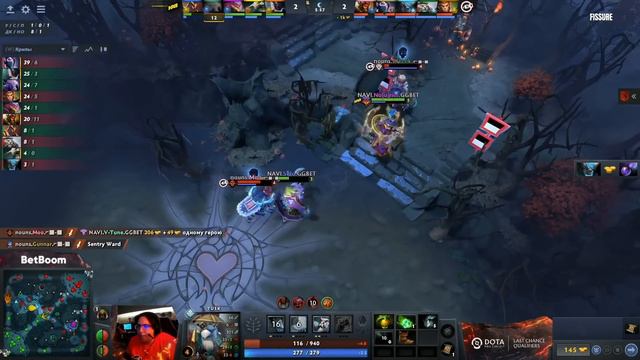 ПЕРВЫЙ МАТЧ НАВИ НА THE INTERNATIONAL 2022! Na`Vi vs Nouns / The International 11 смотреть онлайн