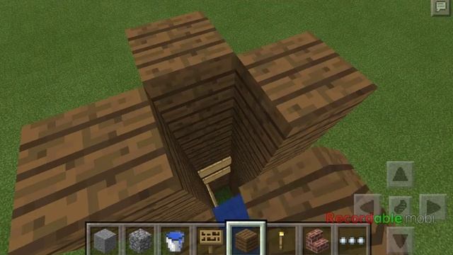 Как построить водяную лестницу в майнкрафт PE смотреть онлайн