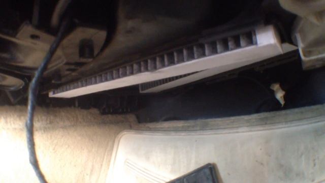 Замена фильтра салона мерседес W221