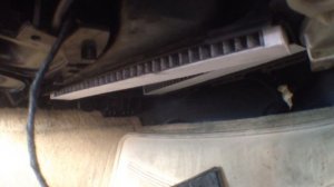 Замена фильтра салона мерседес w221