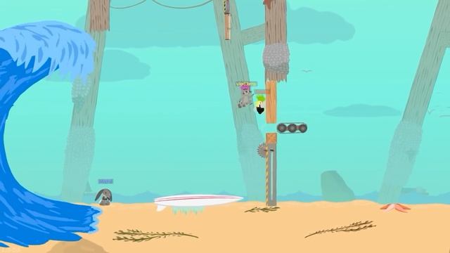 96% ПРОЦЕНТОВ НЕПРОХОДИМОСТИ - ( Ultimate Chicken Horse ) ● Смешные моменты ● Монтаж #5 смотреть онлайн