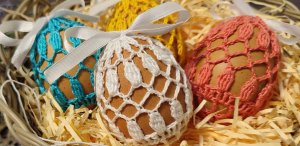 ЧЕХОЛ ДЛЯ ПАСХАЛЬНОГО ЯЙЦА крючком / EASTER EGG Crochet CASE