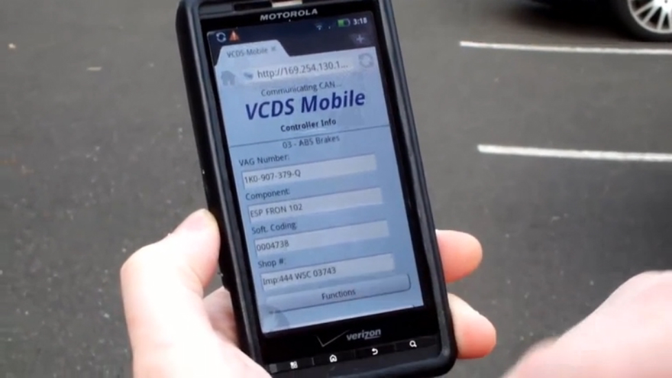 VCDS Mobile Test Drive. Диагностика Автомобилей VAG группы по WiFi на телефоне смотреть онлайн