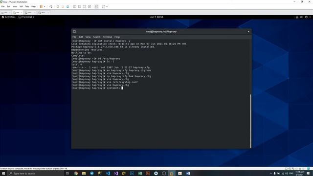 Install config HAProxy on CentOS 8 смотреть онлайн