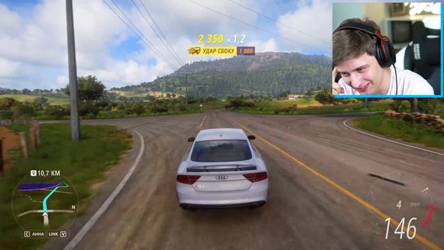 ПОКУПАЮ ВСЕ МАШИНЫ КОТОРЫЕ УВИЖУ, но ПРОТИВ МЕНЯ ДРУГ ДОНАТЕР... (Forza Horizon 5 на Руле) смотреть онлайн