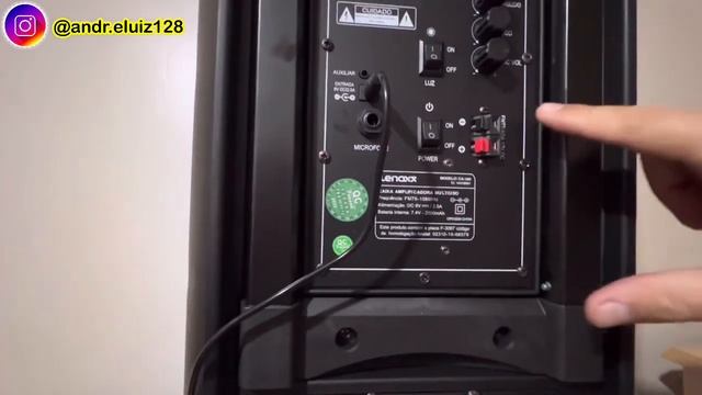 caixa de som amplificada potente lenoxx com 600w rms melhor custo beneficio смотреть онлайн