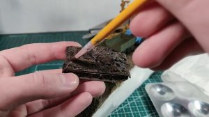 ДИОРАМА  "УРАЛ вытаскивает из болота танк Т-34"