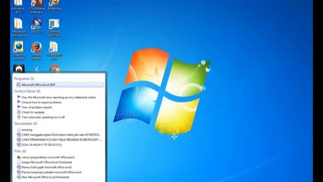 CARA MEMBUKA MICROSOFT OFFICE EXCEL 2007 DI KOMPUTER WINDOWS 7 смотреть онлайн