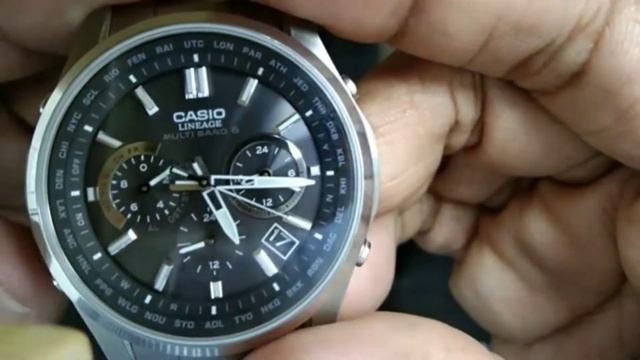CASIO LINEAGE TIME SETTING MODEL NO.5174 TOUCH SOLAR | SALIM REZA | TIME SET UP