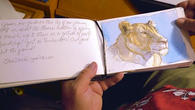 Sketchbook Tour - How Sketching Preserves Memories with Aaron Blaise смотреть онлайн