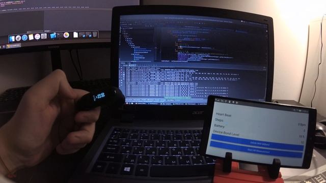 Xiaomi MiBand 3 and React-Native. Testing of Android part. смотреть онлайн
