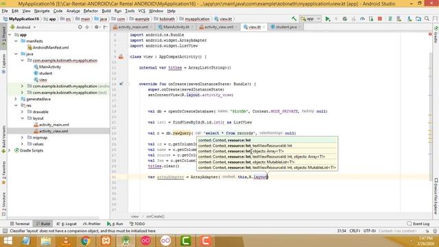 Kotlin Sqlite Crud using Prepared Statement Part 2 смотреть онлайн