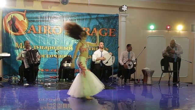 Grishina Ekaterina-Cairo Mirage 2015 baladi+drum solo improvisation смотреть онлайн