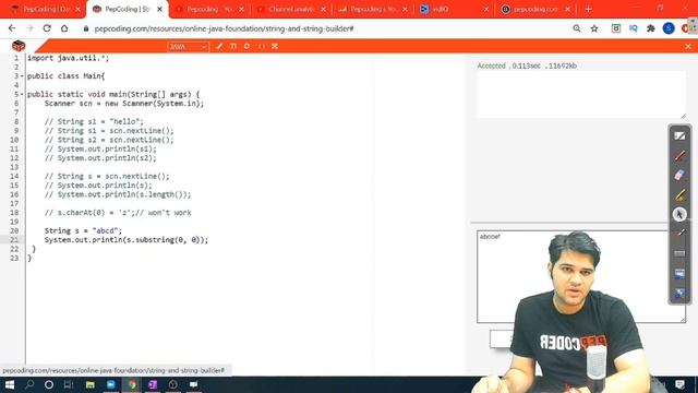 Introduction to Strings, StringBuilders and Arraylists in JAVA смотреть онлайн