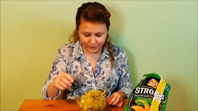 Пробуем ЧИПСЫ СО ВКУСОМ ВАСАБИ смотреть онлайн