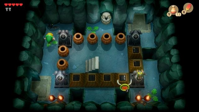 Link's Awakening : BOTTLE GROTTO Walkthrough смотреть онлайн