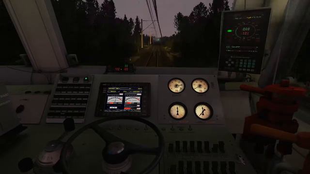 Небольшая поездка на ЭП1-288 смотреть онлайн