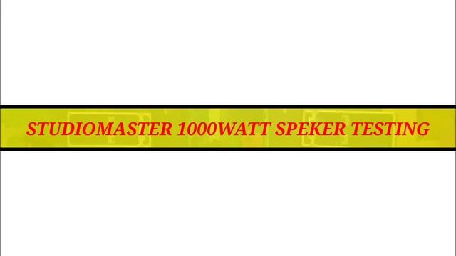 Ahuja 1000watt Speaker Vs Studiomaster 1000watt Speaker смотреть онлайн