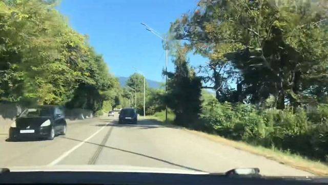 Дорога в Гагру. Абхазия 2020. Сентябрь 2020. смотреть онлайн