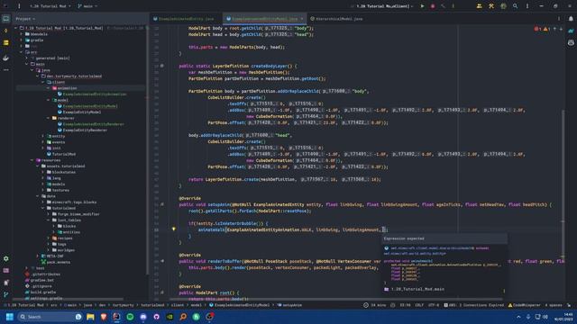 1.20 Minecraft Forge Modding Tutorial - Keyframe Entity Animations смотреть онлайн