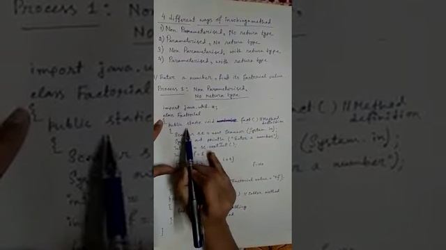 Process 1|Non parameterized No return type function calling in java | Study Solution смотреть онлайн