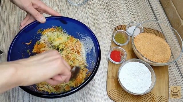 Постные котлеты из капусты. Целая гора из одного кочана!.mp4 смотреть онлайн