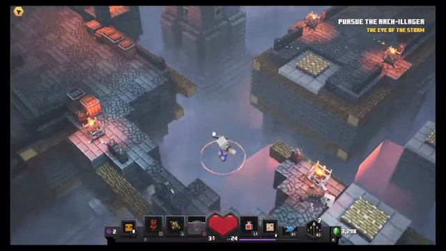 Minecraft dungeons смотреть онлайн