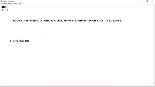 How to import war file to eclipse смотреть онлайн