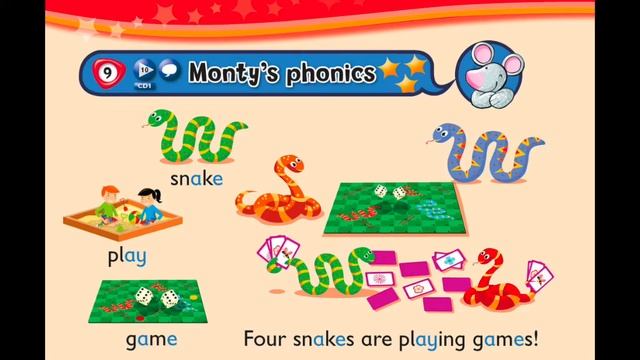 Kids Box 2, Unit 1.5 Hello again! Monty's phonics. смотреть онлайн