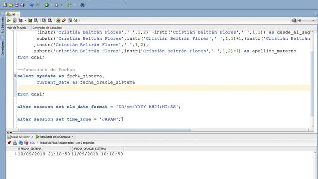 4 FUNCIONES DE FECHAS Y AYUDA CON CARACTER DE SQL смотреть онлайн