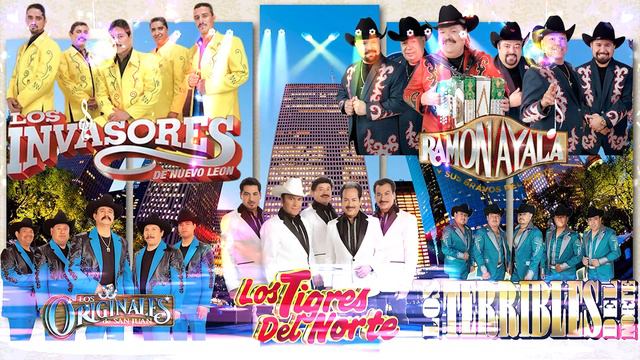 Los Tigres del Norte✨Ramon Ayala✨Los Originales De San✨Invasores De Nuevo Leon✨Terribles Del Norte смотреть онлайн