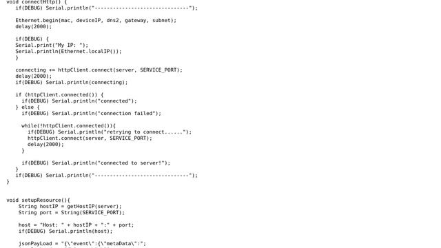 Arduino: WSO2 IoTS : No Data shown on Server by Arduino connected via Ethernet смотреть онлайн