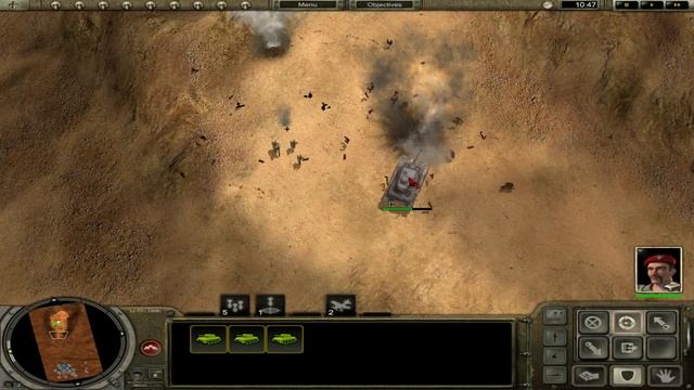 Codename Panzers: Phase Two playthrough - part 9 - Breakthrough at El Alamein смотреть онлайн