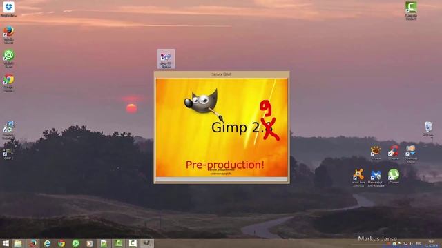 Установка эксперементальной версии GIMP 2.9 64bit в Windows смотреть онлайн