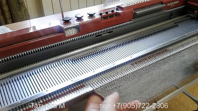 Продано. Silver reed SK700/SRP60 японская вязальная машина смотреть онлайн