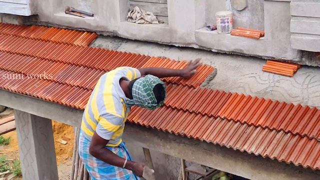 Terracotta Sunshade_ Building Roof under sunshade flooring|terracotta slab|terracotta flooring смотреть онлайн