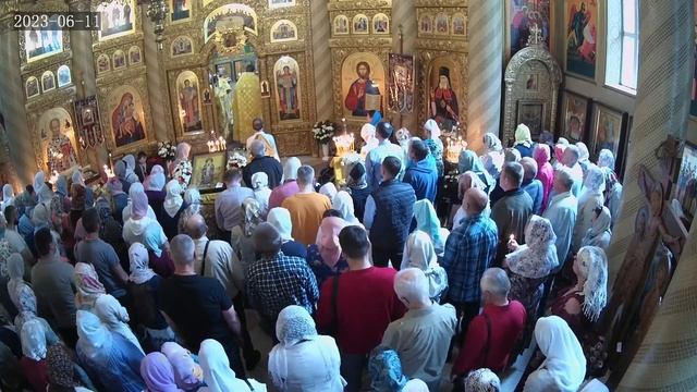 11.06. Неділя 08-00 Божественна літургія смотреть онлайн