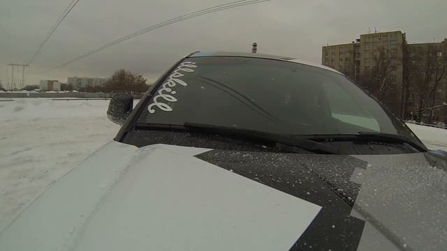 Дрифт на Ford Explorer со стороны капота смотреть онлайн