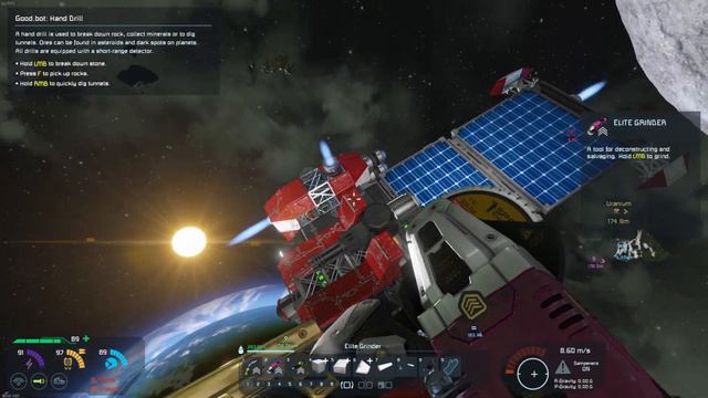 Space Engineers - #6 Orbiterem po uran? смотреть онлайн