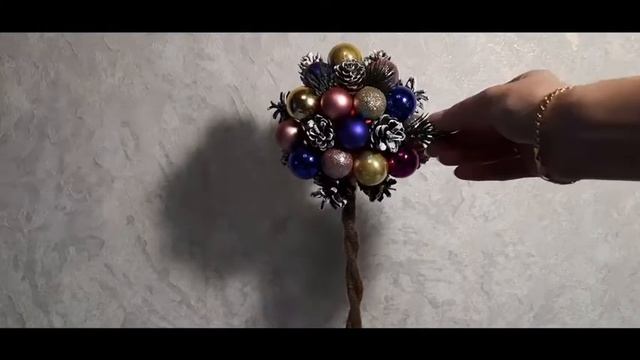 Новогодний топиарий. Дерево на Новый год своими руками. DIY New Year's topiary. Christmas. смотреть онлайн