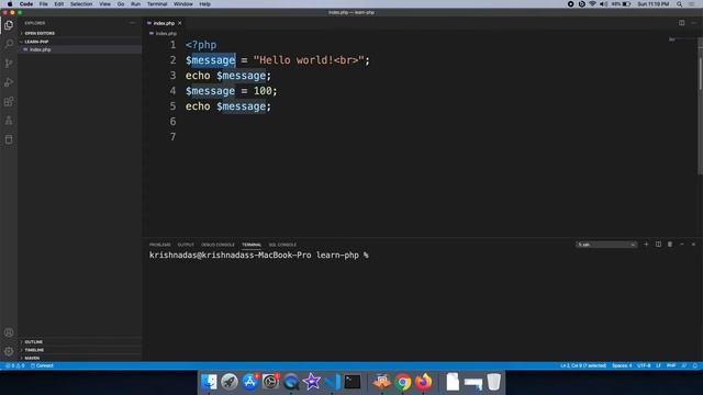 03. Variables | Learn PHP Malayalam | PHP Malayalam tutorials смотреть онлайн