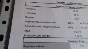 Рационы кормления свиней от начала до конца. Поросята, свиноматки , откорм.
