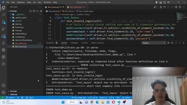 (2023) Python & Selenium Yazılım Geliştirici Yetiştirme Kampı 5. Gün смотреть онлайн