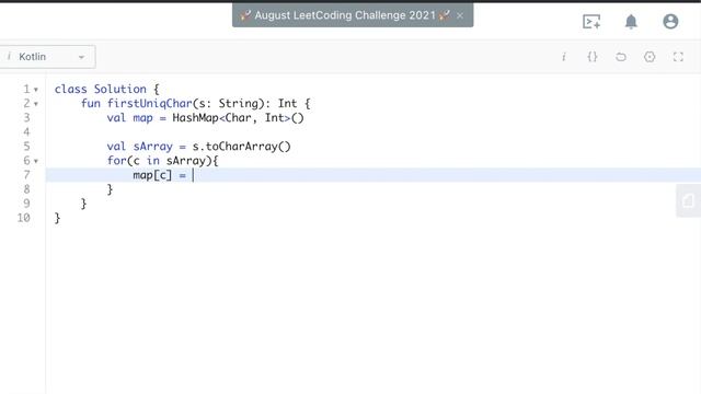 Leetcode #387 - First Unique Character In A String (Common Amazon Interview Question) смотреть онлайн