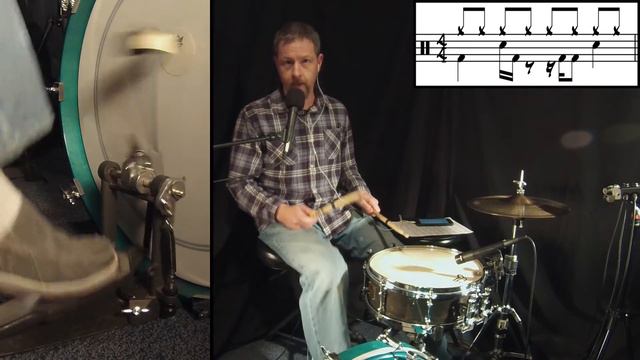 Drumset Basic Beats #59 - FREE LESSON SERIES! смотреть онлайн