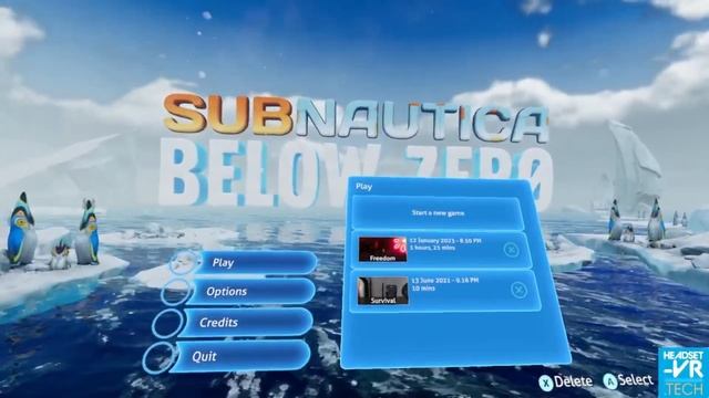 Subnautica Below Zero in VR using Motion Controllers Setup Guide