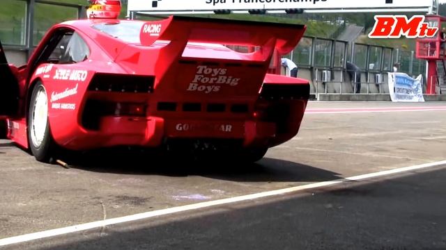 Porsche 935 K3 Tribute (Turbo Monsters) incl. idle, revving & Flames смотреть онлайн