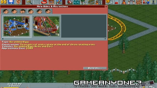 Roller Coaster Tycoon (PC) Forest Frontiers [1] смотреть онлайн