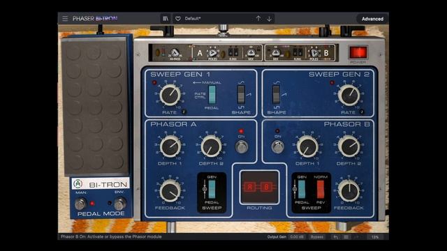 Arturia Phaser BI-TRON - Demo and Tutorial смотреть онлайн